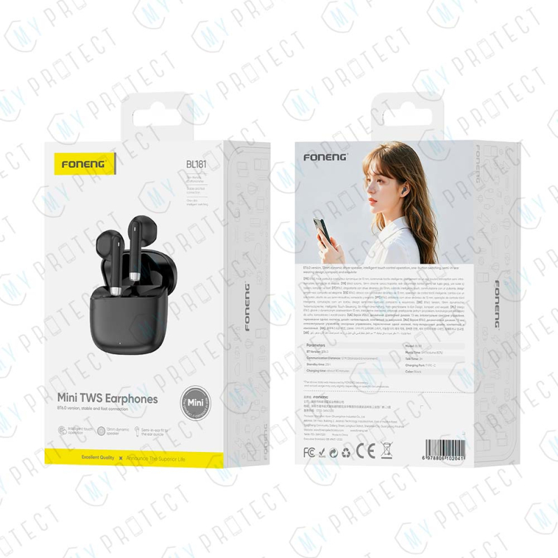 Écouteurs Bluetooth Foneng BL181