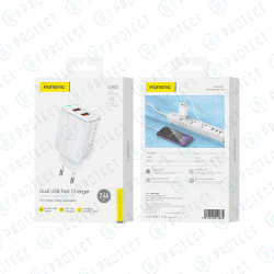 Chargeur USB-A x2 12W Foneng EU63