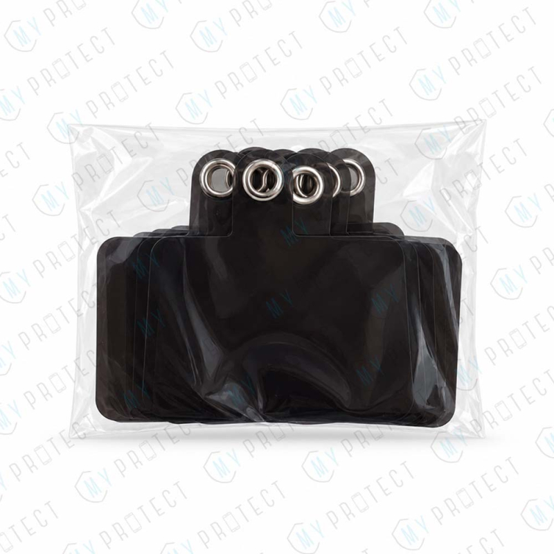 Patch silicone noir (Lot de 10)